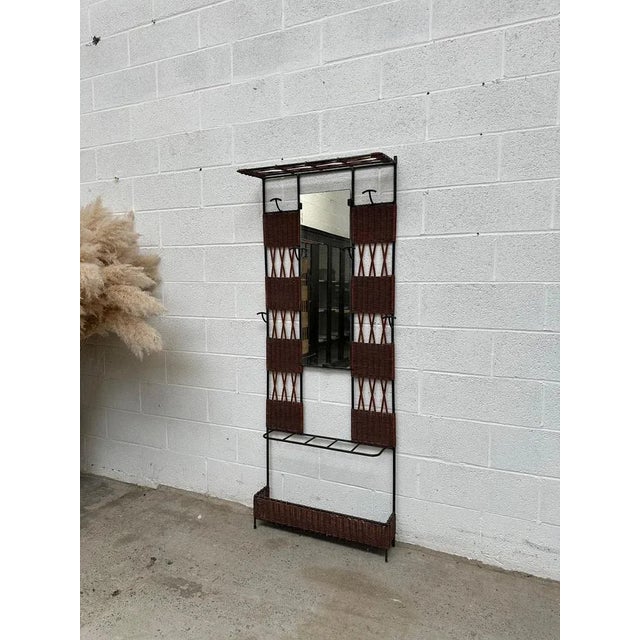 Rattan and Metal Lockers, Set of 2 For Sale - Image 13 of 17