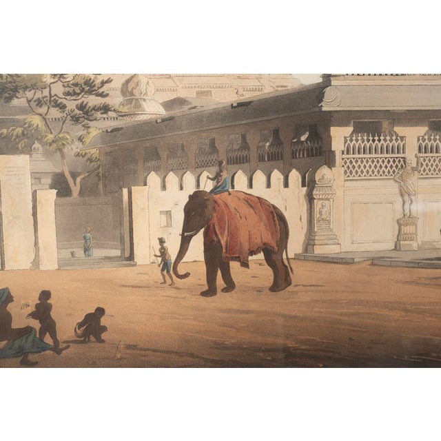 Sculpture Materials Henry Salt, Engravings of Pagoda at Ramisseran, Ruins of the Port For Sale - Image 7 of 12