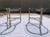 Jansen Style Chrome & Brass Demi-Lune End Tables in Baguès For Sale - Image 13 of 13