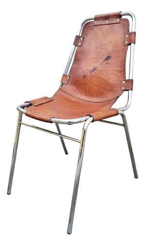 Mid-Century Les Arcs Chair by Charlotte Perriand for Dal Vera, Italy, 1960s