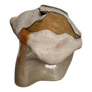 Mid 20th Century Abstract Slab-Built Sculpture For Sale