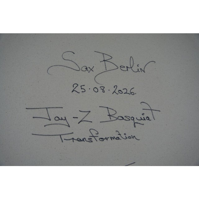 Jay-Z Basquiat. Transformation. By Sax Berlin For Sale - Image 4 of 6