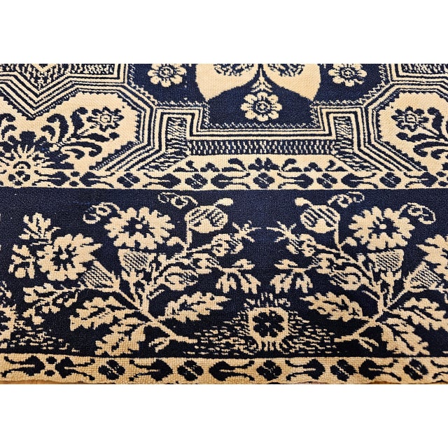 Mid 19th Century American Coverlet For Sale - Image 12 of 12