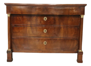 Antique Early 19th Century Walnut Chest of Drawers