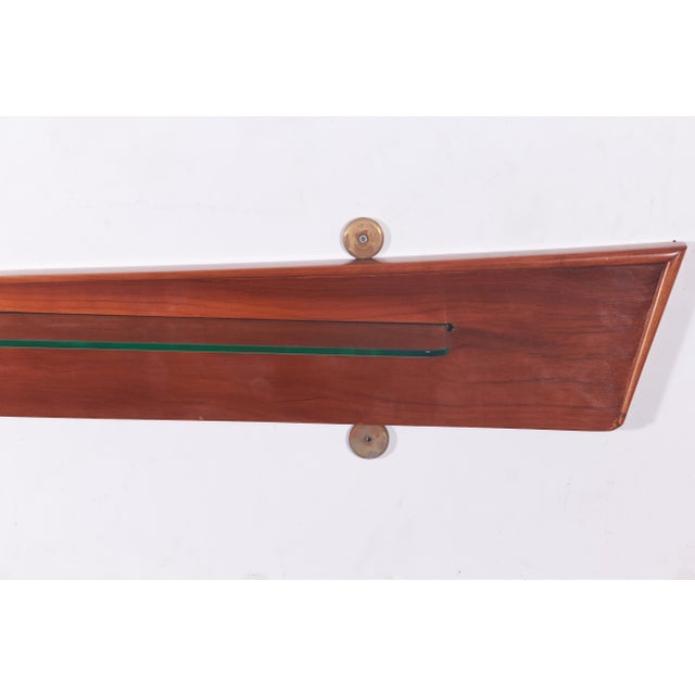 Mid-Century Wall Console attributed to Vittorio Dassi, 1950s For Sale - Image 10 of 11