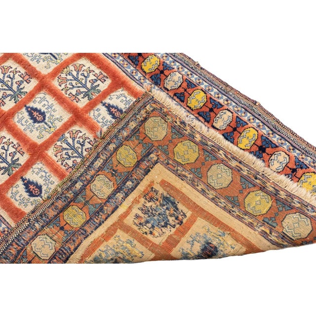 1960s Vintage Persian Gabbeh Rug 2'9'' x 5'7'' For Sale - Image 11 of 11