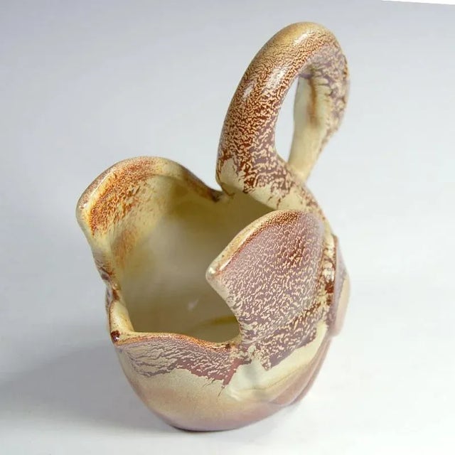 Italian Ceramic Vase from Robert Rigon, 1970s For Sale - Image 4 of 8