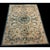 Chinese 1880s Beige Foo Dogs Chinese Lions Medallion Antique Ningxia Small Rug For Sale - Image 3 of 9
