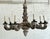 Wood Vintage Boho Shell Encrusted Chandelier For Sale - Image 7 of 11