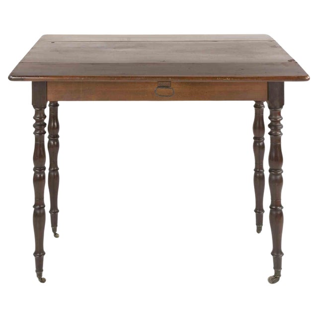 Small Mahogany Side Table, England, 1950s For Sale