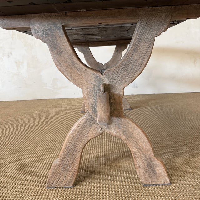Costa Dining Table - Vintage Natural For Sale - Image 10 of 13