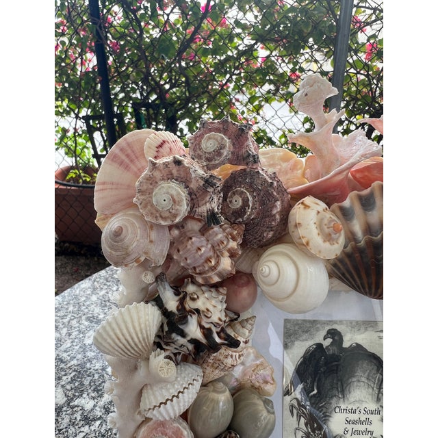 Modern CSS Seashell Photo Frame For Sale - Image 3 of 8