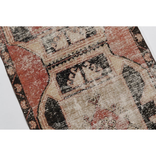 Mid 20th Century Bohemian Turkish Runner Rug For Sale - Image 10 of 11