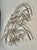 Mid 20th Century Signed Curtis Jere Wall Sculpture Windswept Metal Bamboo Leaf, Circa 1970s For Sale - Image 5 of 12