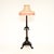 An exceptional antique Victorian carved floor lamp, made in England and dating from around the 1890-1900 period. It is of...