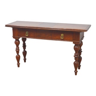 Baker Milling Road Mahogany Console Sofa Table For Sale