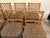Ficks Reed Set of 6 Mid 19th Century Chippendale Rattan Dining Chairs For Sale - Image 4 of 10