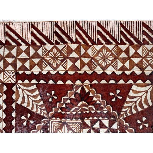 Late 20th Century Tapa Cloth For Sale In San Francisco - Image 6 of 10