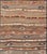 Traditional Geometric Stripe Design Turkish Vintage Kilim Rug in Warm Earth Tones For Sale - Image 3 of 12