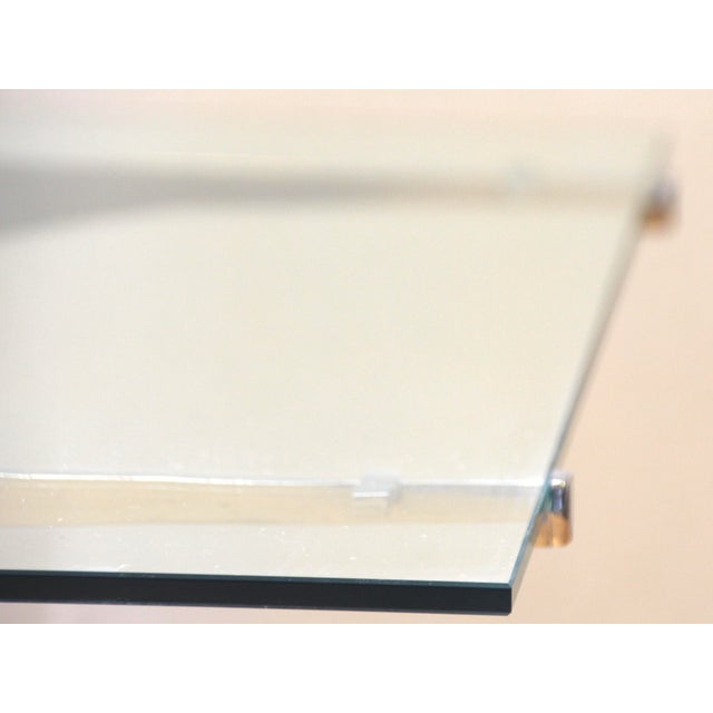 French Art Deco Etagere Shelf in Metal and Glass, 1930s For Sale - Image 12 of 14