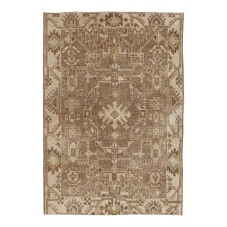 Galerie Shabab Collection Mid-20th Century Persian Malayer Throw Rug For Sale
