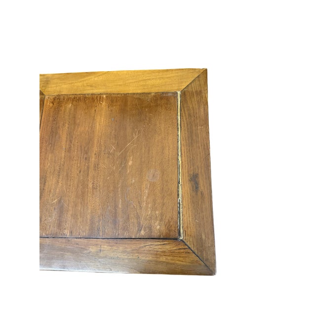 Wood Mid-20th Century Chinese Scholar Style Wooden Teastand / Night Table For Sale - Image 7 of 9