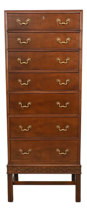 Henredon Georgian Revival Mahogany Lingerie Chest of Drawers | Newly Refinished