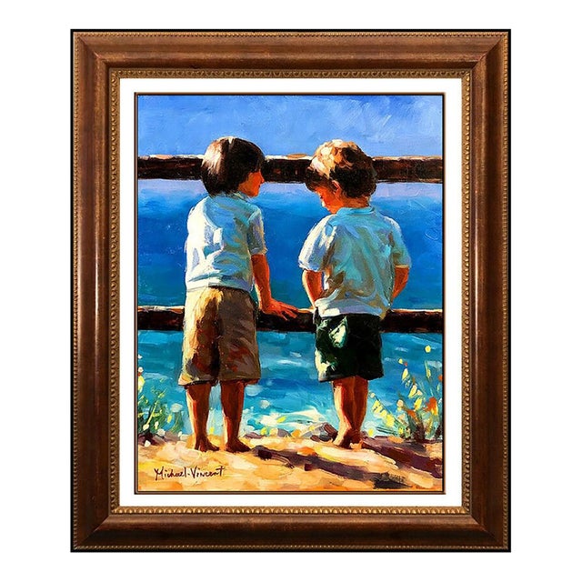 Mid 20th Century Young Brothers, Michael Vincent For Sale