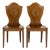 19th Century Regency Mahogany Hall Chairs, Set of 2 For Sale