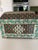 Art Nouveau Rare Enamel on Metal Handcrafted Decor Box ( Hinged) Enamel All-Over Silver Trim Wood Interior For Sale - Image 3 of 7