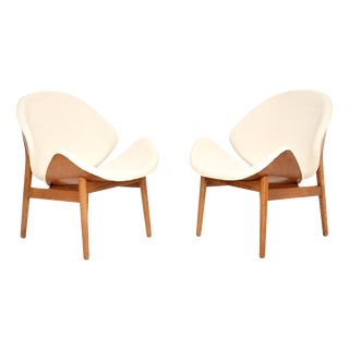 Vintage Danish Lounge Chairs from Hans Olsen, 1960s, Set of 2 For Sale