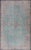 Textile Vintage Turkish Rug With Khotan Design in Sea Foam Blue, Taupe and Light Brown 4'11 X 8'6 For Sale - Image 7 of 7