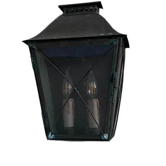 Early 21st Century Facade Wall Lantern by The Federalist For Sale - Image 5 of 5