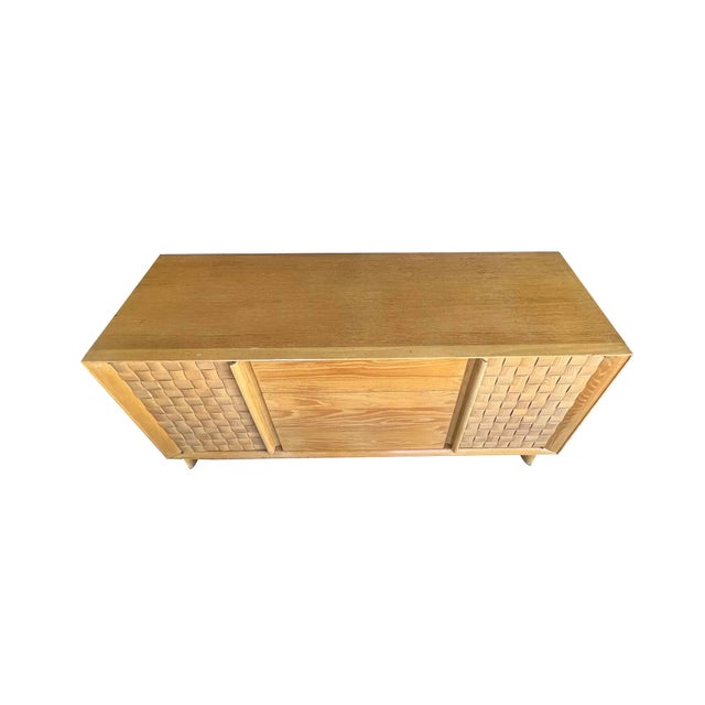 A stunning and rare ash credenza or sideboard designed by Paul László for Brown Saltman c.1950s ,USA as part of the...