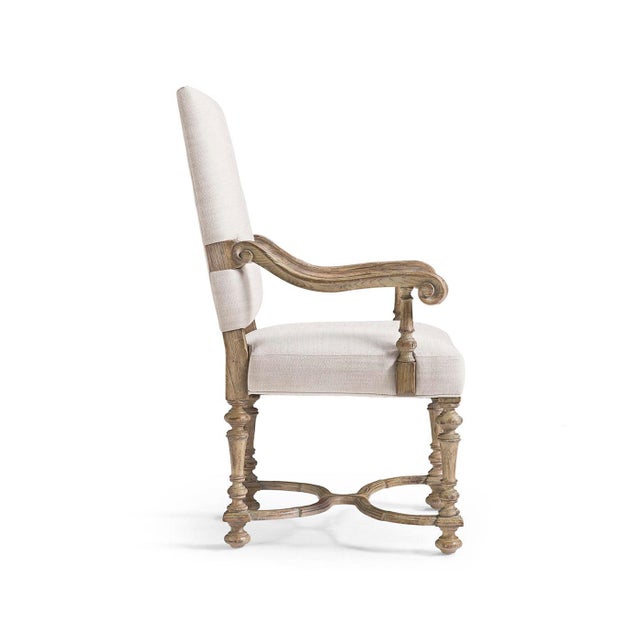 Early English Upholstered Armchair For Sale - Image 10 of 11