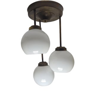 Art Nouveau Chandelier, Poland, 1970s For Sale