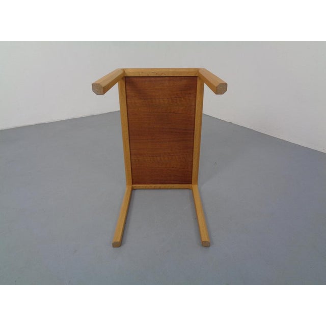 Danish Oak Side Table, 1960s For Sale - Image 10 of 12