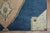 1970s 1970s Vintage Turkish Handmade Wool Cotton Blue Area Rug For Sale - Image 5 of 11