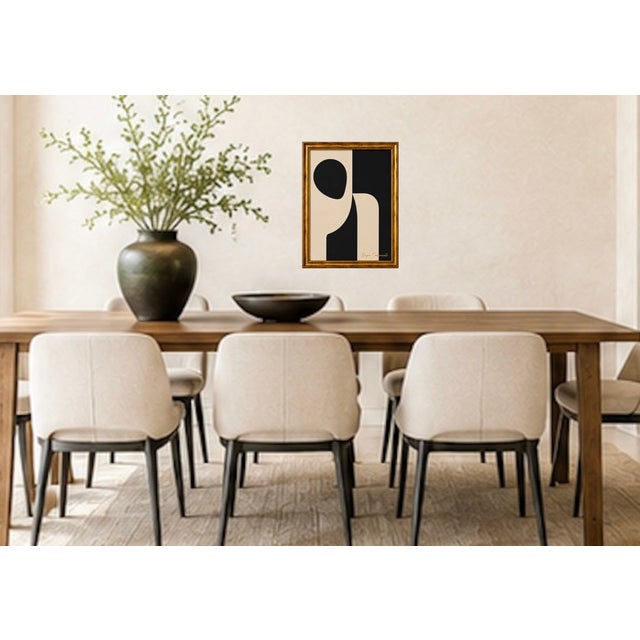 Quiet Divide Modern Painting Framed by Bryan Boomershine For Sale - Image 9 of 9