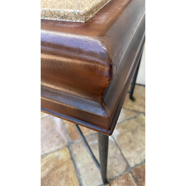 Late 20th Century English Regency Revival Storage Side Table in the Manner of Maitland-Smith For Sale - Image 13 of 18