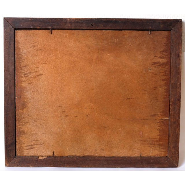 José ORTEGA (1921-1990) Farming Man Working on the Field Painting This piece has an attribution mark, I am sure that it is...