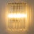 Metal Wall Lamps in Murano Glass, 1990s, Set of 2 For Sale - Image 7 of 13
