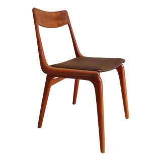 Boomerang 370 Side Chair in Teak by Alfred Christensen for Slagelse Møbelværk, 1960s For Sale
