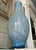 Contemporary 1970s Italian Murano-Style Handblown Blue Art Glass Vase With Gold and Silver Flecks, 21" For Sale - Image 3 of 18