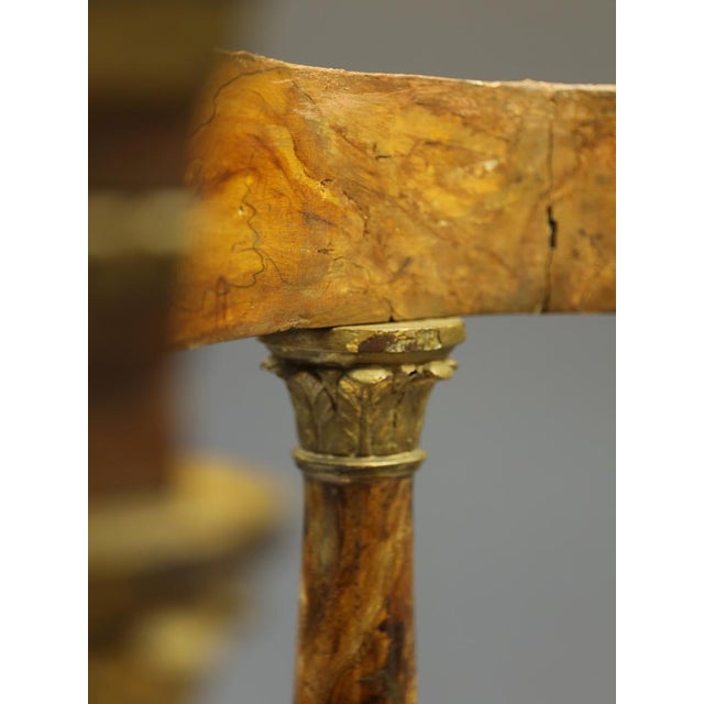 French Artist, Grand Tour Architectural Model, 1880, Faux Marble For Sale - Image 10 of 17