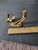 1980s 1980s Solid Brass Kickdown Door Stopper For Sale - Image 5 of 8
