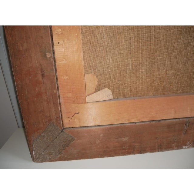 Romantic Landscape, Oil on Canvas, Framed For Sale - Image 11 of 18