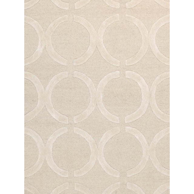 Add a touch of modern elegance to your home with Pasargad Home's Edgy Hand-Tufted bamboo Silk & Wool Area Rug. Made of...
