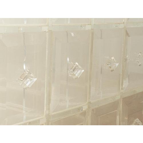 Plastic Vintage Acrylic Chest of Drawer, 1980s For Sale - Image 7 of 9