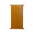 1970s Vintage Mid-Century Modern Style Curved Wooden Frame Wall Mirror. For Sale - Image 5 of 7